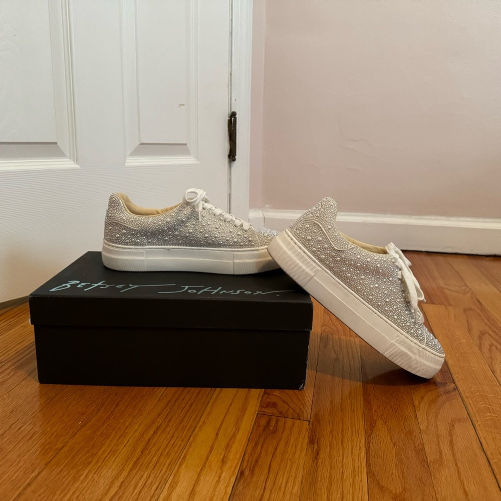Betsey Johnson sneakers size 8